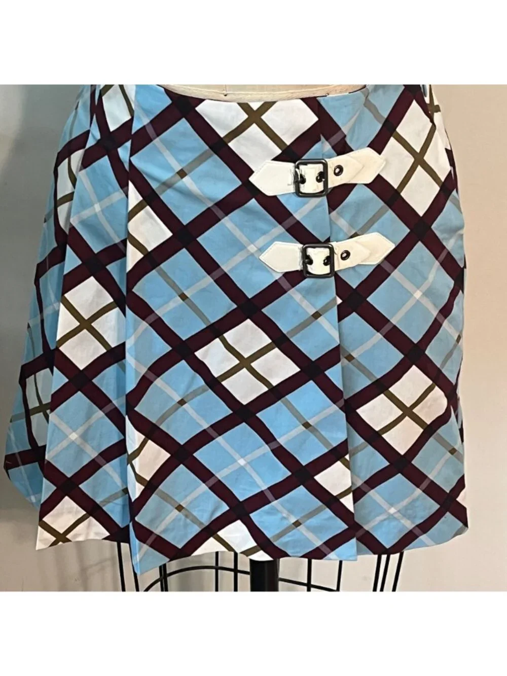 Marc by Marc Jacobs Schoolgirl‎ Plaid Pleated Mini Size 8